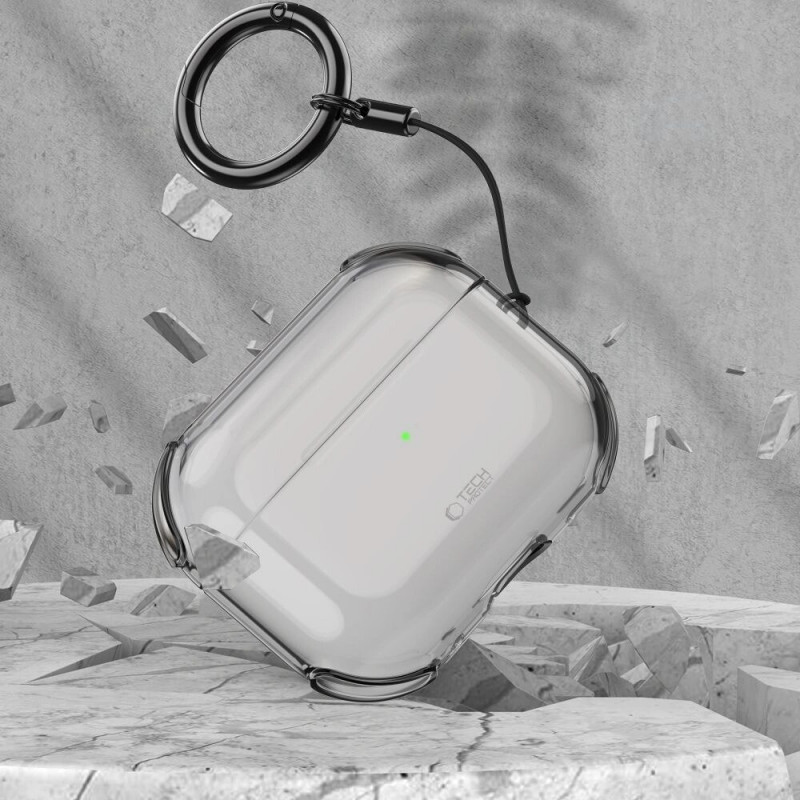 Θήκη Tech-Protect Bounce για Apple AirPods Pro 3, Ash