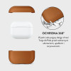 Θήκη Tech-Protect NaturalFit για Apple AirPods Pro 3, καφέ