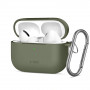 Θήκη Tech-Protect Silicone Hook για Apple AirPods Pro 3, λαδί