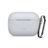 Θήκη Tech-Protect Silicone Hook για Apple AirPods Pro 3, γκρι κραγιόνι