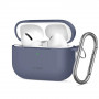 Θήκη Tech-Protect Silicone Hook για Apple AirPods Pro 3, γαλάζιο