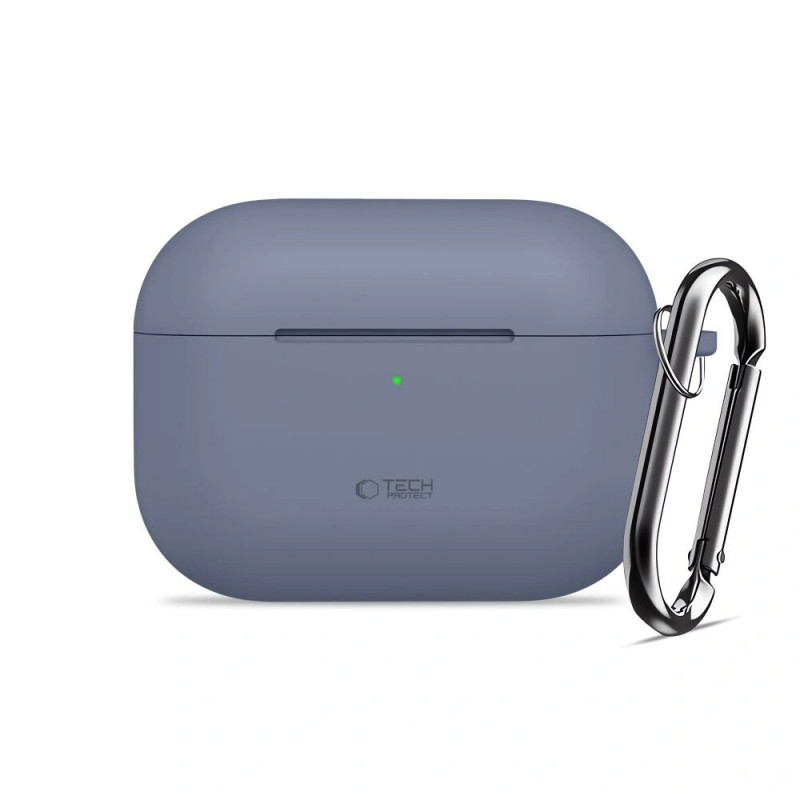Θήκη Tech-Protect Silicone Hook για Apple AirPods Pro 3, γαλάζιο