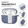 Θήκη Tech-Protect Silicone Hook για Apple AirPods Pro 3, γαλάζιο