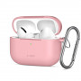 Θήκη Tech-Protect Silicone Hook από σιλικόνη για Apple AirPods Pro 3 ροζ