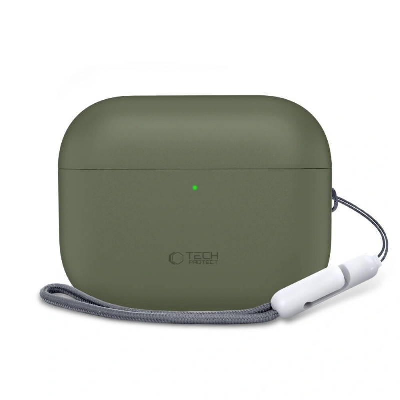 Θήκη σιλικόνης Tech-Protect για Apple AirPods Pro 3 λαδί