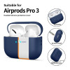 Θήκη σιλικόνης Tech-Protect για Apple AirPods Pro 3, ναυτικό μπλε