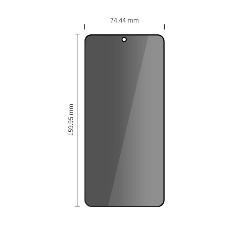 Tech-Protect Γυαλί Spy+ Samsung Galaxy S26 Ultra Απορρήτου (2 τεμ.)