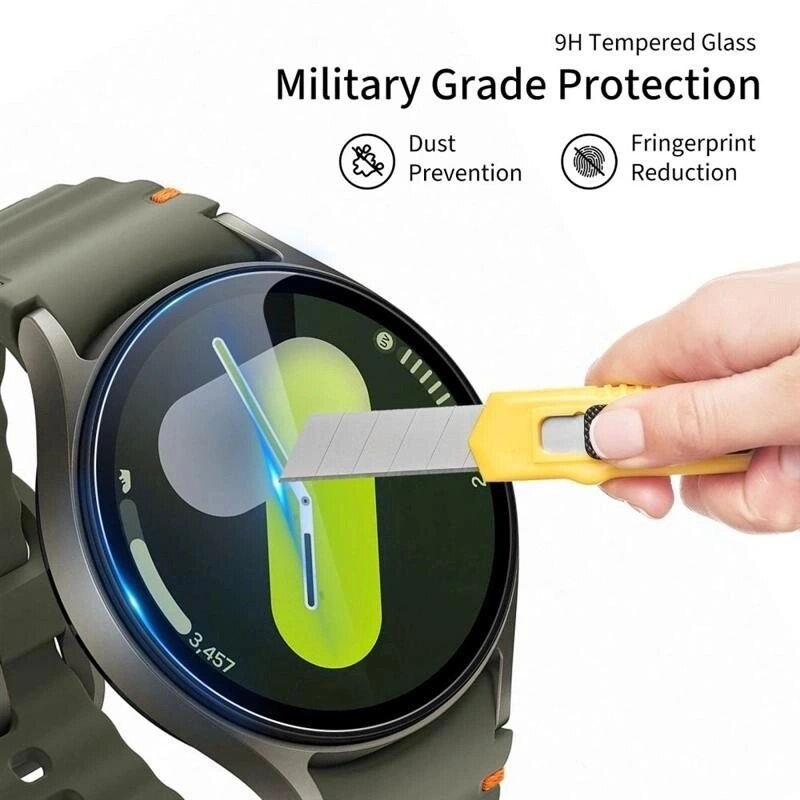 Tech-Protect Glass Fit+ Samsung Galaxy Watch 8 Classic 46mm Διαφανές (2 τεμ.)