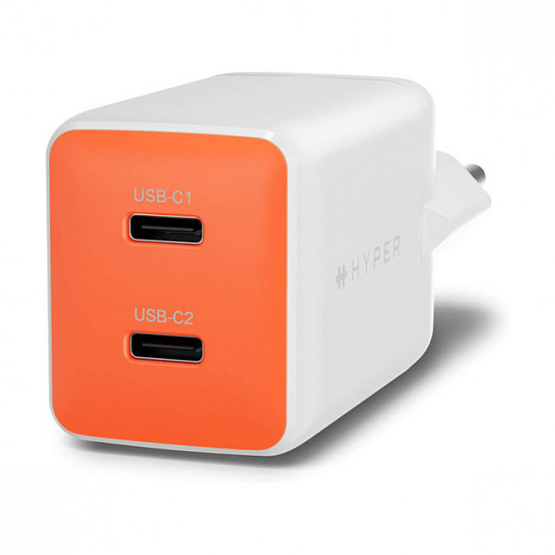 Targus Hyper HyperJuice Flex φορτιστής GaN 45W HJ1201OGEU, πορτοκαλί