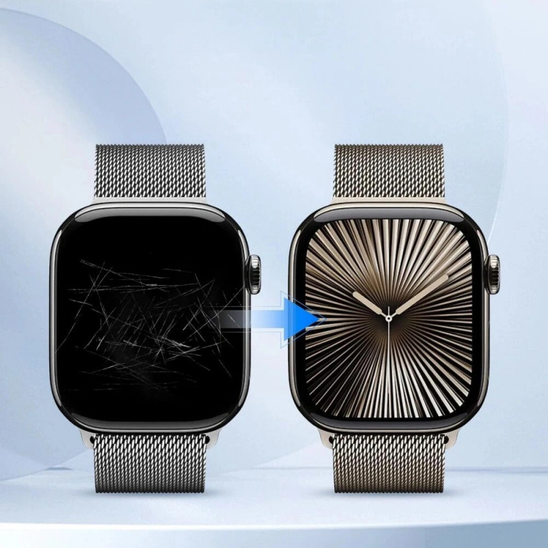 Tech-Protect Hydro Flex+ Μεμβράνη Υδρογέλης για Xiaomi Smart Band 8 / 9 / 10 / NFC Διάφανη (2 τεμ.)