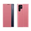 Θήκη Hurtel New Sleep για Samsung Galaxy S25 Ultra με Flip Cover και βάση, ροζ
