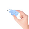 Tech-Protect NCA20 Φορτιστής Δικτύου USB-A, USB-C PD 20W / QC3.0 Μπλε Μπέιμπι