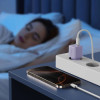 Tech-Protect NCM25 φορτιστής τοίχου USB-C PD 25W, μωβ