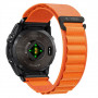 Tech-Protect Nylon Pro THP6032 λουράκι ρολογιού για Garmin Fenix 5X / 5X Plus / 6X / 6X Pro / 7X / 8 / 8 Pro / 9 / 9 Pro (47 mm), πορτοκαλί