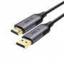 Καλώδιο Tech-Protect UltraBoost DisplayPort / HDMI 2.0, 4K 60 Hz, 200 cm, μαύρο