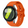 Tech-Protect Λουράκι Silicone Sport για Samsung Galaxy Watch 4/5/5 Pro/6/7/FE, Πορτοκαλί