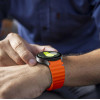 Tech-Protect Λουράκι Silicone Sport για Samsung Galaxy Watch 4/5/5 Pro/6/7/FE, Πορτοκαλί