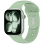 Tech-Protect Λουράκι σιλικόνης για Apple Watch 8 / 9 / 10 / 11 / 12 / SE (40 / 41 / 42 mm), Pistachio