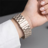 Tech-Protect Ανοξείδωτο ατσάλινο λουράκι για Apple Watch 8 / 9 / 10 / 11 / 12 / SE / Ultra (44 / 45 / 46 / 49 mm), Starlight