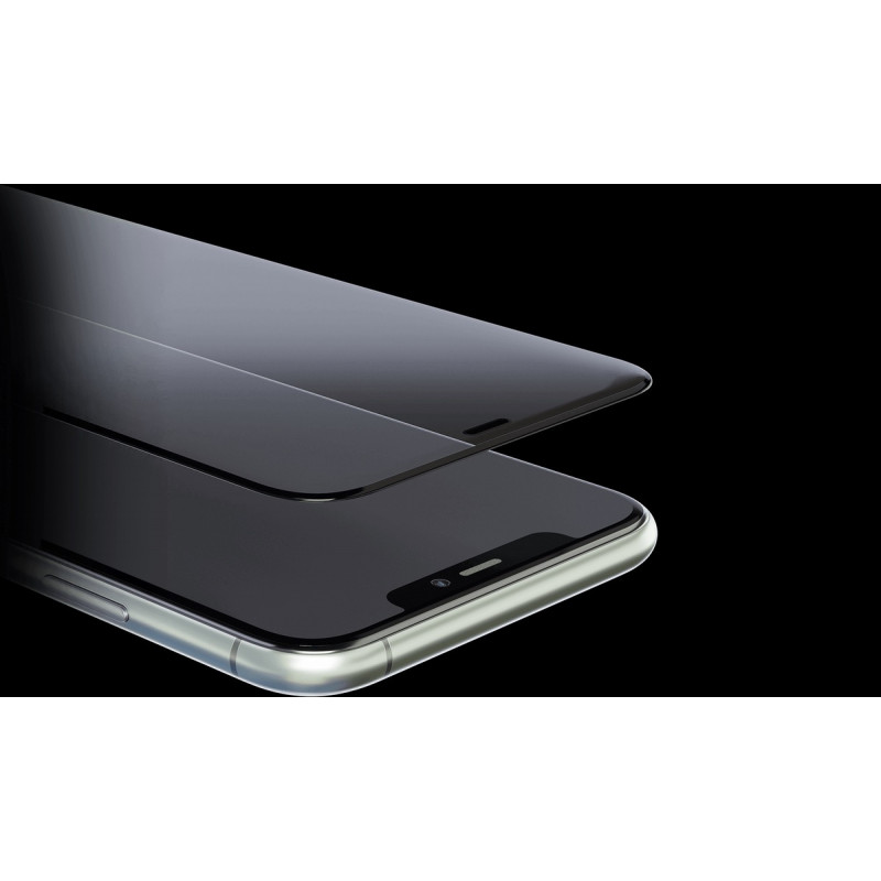 3MK NeoGlass Σύνθετο Γυαλί Προστασίας Οθόνης για Samsung Galaxy S21, μαύρο