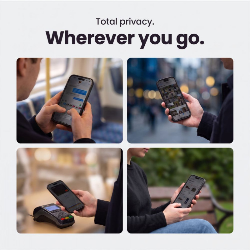 Tech-Protect Glass SPY+ αντιβασιλικό γυαλί προστασίας οθόνης για Apple iPhone 18 Pro (2 τεμ.)