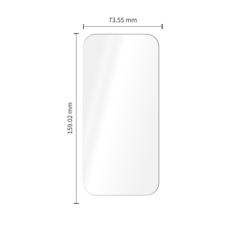 Tech-Protect Easy Set+ σετ από σκληρυμένο γυαλί για οθόνη και φακό Apple iPhone 18 Pro Max, Διαφανές (3 τεμ.)