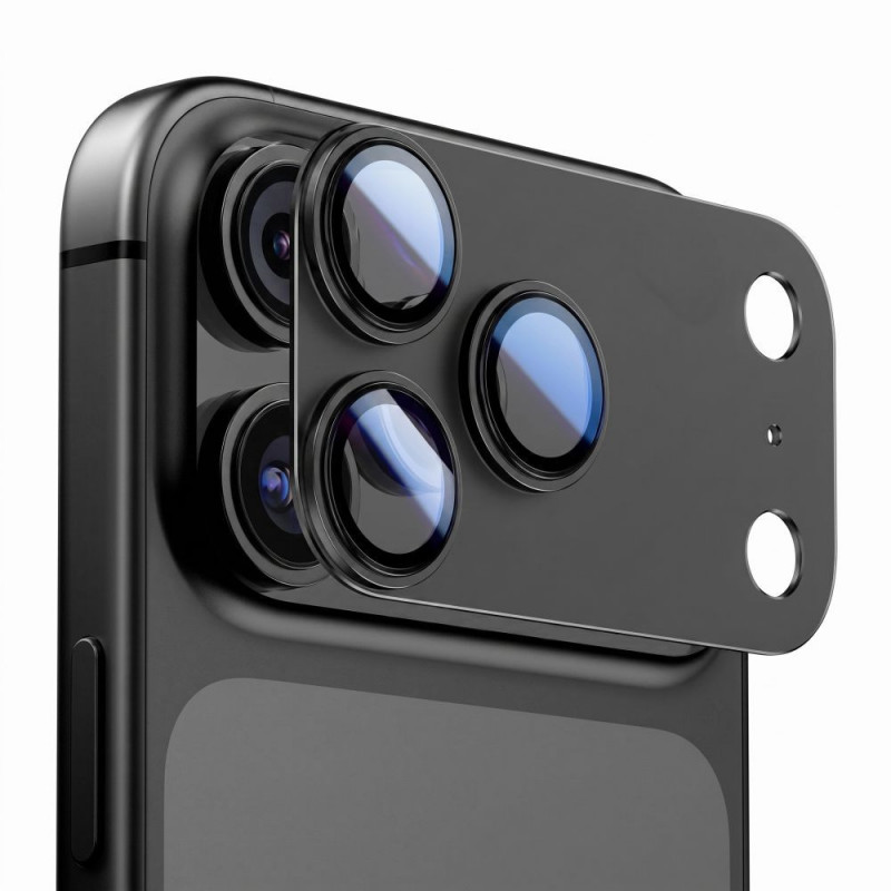 Tech-Protect Camfull Fit+ κάλυμμα κάμερας για Apple iPhone 18 Pro Max, μαύρο