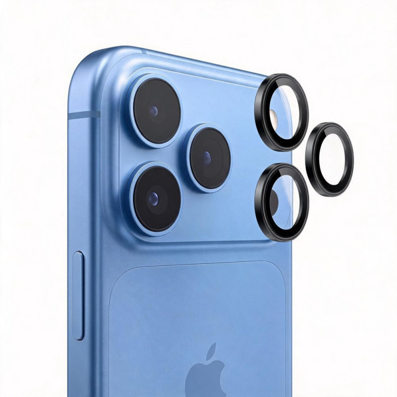 Tech-Protect Camring Fit+ κάλυμμα κάμερας για Apple iPhone 18 Pro / 18 Pro Max, μαύρο