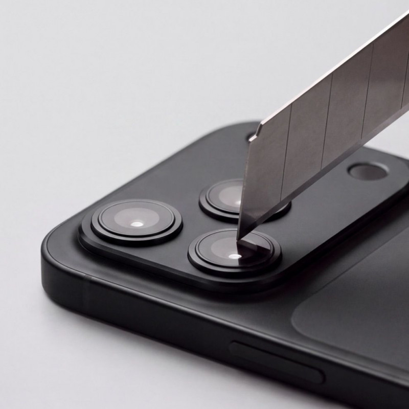 Tech-Protect Camalloy Fit+ Κάλυμμα Κάμερας για Apple iPhone 18 Pro, Μαύρο