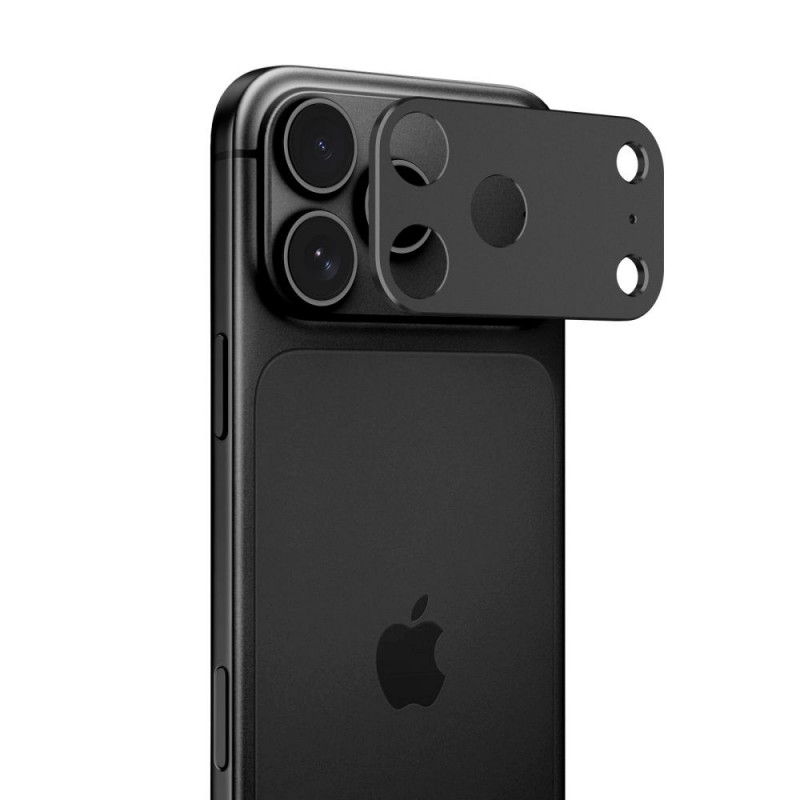 Tech-Protect Camalloy Fit+ Κάλυμμα Κάμερας για Apple iPhone 18 Pro Max, Μαύρο