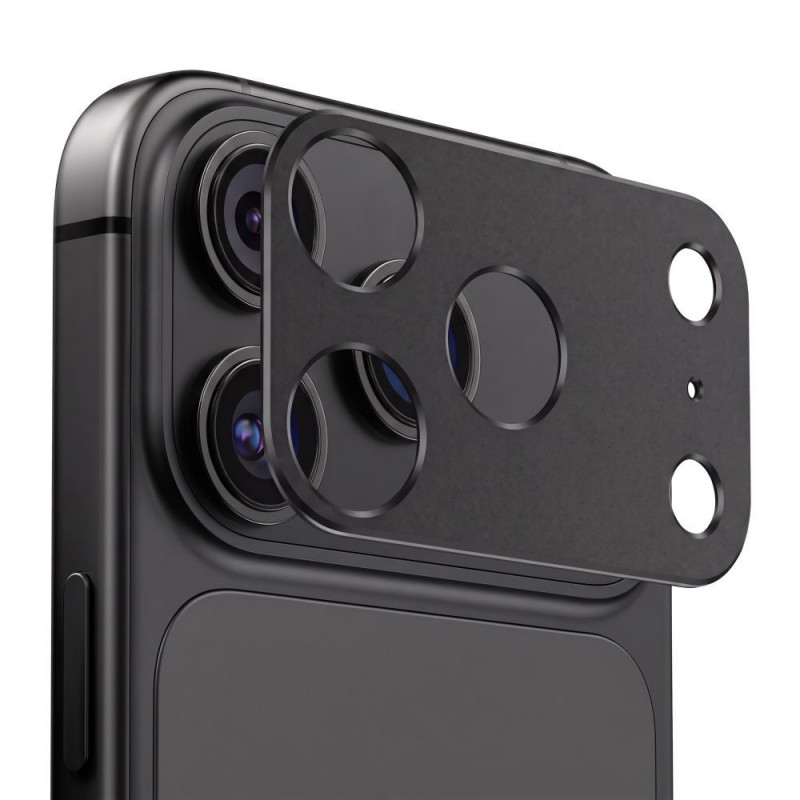 Tech-Protect Camalloy Fit+ Κάλυμμα Κάμερας για Apple iPhone 18 Pro Max, Μαύρο