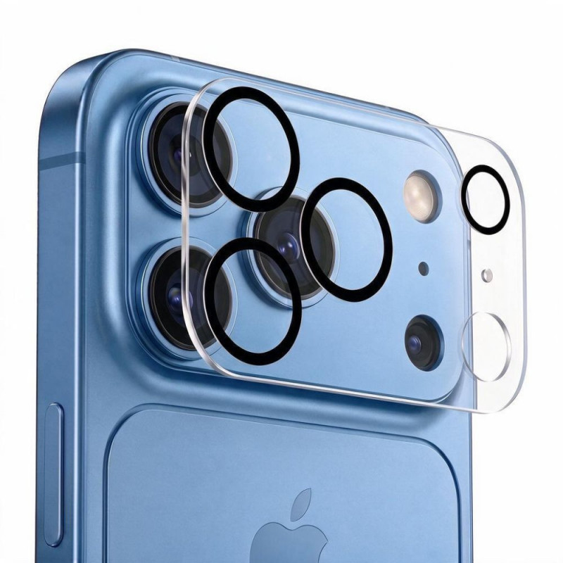 Tech-Protect Cam Fit+ Θήκη Κάμερας για Apple iPhone 18 Pro Max, Διάφανη