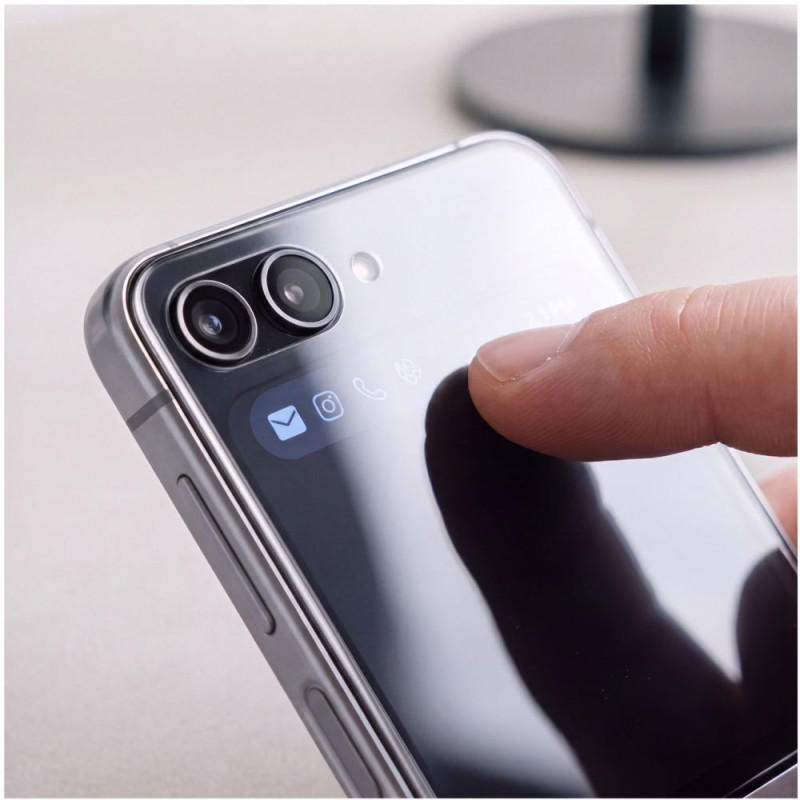Tech-Protect Easy Set Foil & Glass Fit+ 4in1 Προστασία Οθόνης για Samsung Galaxy Z Flip 7 / 8, Διαφανές (2+2 τεμ.)
