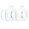 Tech-Protect Easy Set+ Διαφανές σκληρυμένο γυαλί για Samsung Galaxy Watch Ultra 2 2026 47 mm (2 τεμ.)