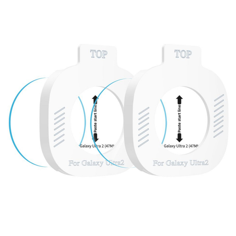 Tech-Protect Easy Set+ Διαφανές σκληρυμένο γυαλί για Samsung Galaxy Watch Ultra 2 2026 47 mm (2 τεμ.)