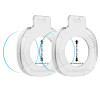 Tech-Protect Easy Set+ Διαφανές σκληρυμένο γυαλί για Samsung Galaxy Watch 8 / 9 44 mm (2 τεμ.)