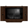 Lian Li DK07 Desk Case Wood Edition, με δυνατότητα διπλού συστήματος, 2x E-ATX, ρυθμιζόμενο ύψος, καρυδιά / μαύρο