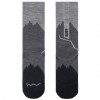 Buff Merino Lightweight Crew Sock LWC3, Μαύρο, L