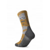 Buff Merino Lightweight Crew Κάλτσα LWC2, Umber Khaki, L