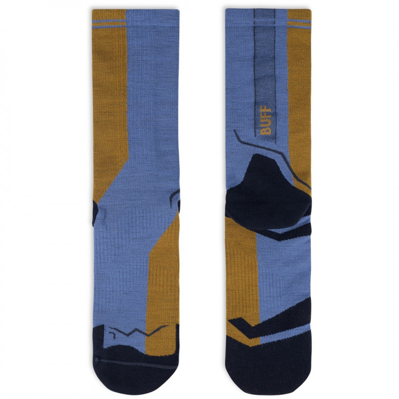 Buff Merino Lightweight Crew Κάλτσα LWC4, Μπλε, L