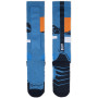 Buff Merino HW Over The Calf Κάλτσες HWO1, Royal Blue, L