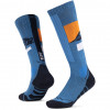 Buff Merino HW Over The Calf Κάλτσες HWO1, Royal Blue, L