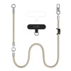 Σετ ιμάντα crossbody και καρπού Tech-Protect C10S Rope, μπεζ ερήμου/τιτάνιο