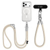 Σετ ιμάντα crossbody και καρπού Tech-Protect C10S Rope, μπεζ ερήμου/τιτάνιο