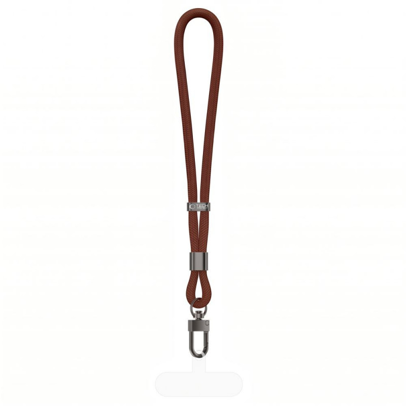 Tech-Protect C11S Rope Wrist Strap, καρυδί