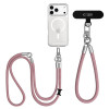 Σετ λουριών Tech-Protect C10S Rope Crossbody & Wrist, Dusty Rose/Titanium