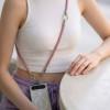 Σετ λουριών Tech-Protect C10S Rope Crossbody & Wrist, Dusty Rose/Titanium