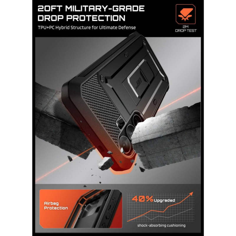 Θήκη Supcase Unicorn Beetle Pro για Samsung Galaxy S26 FE, Μαύρη
