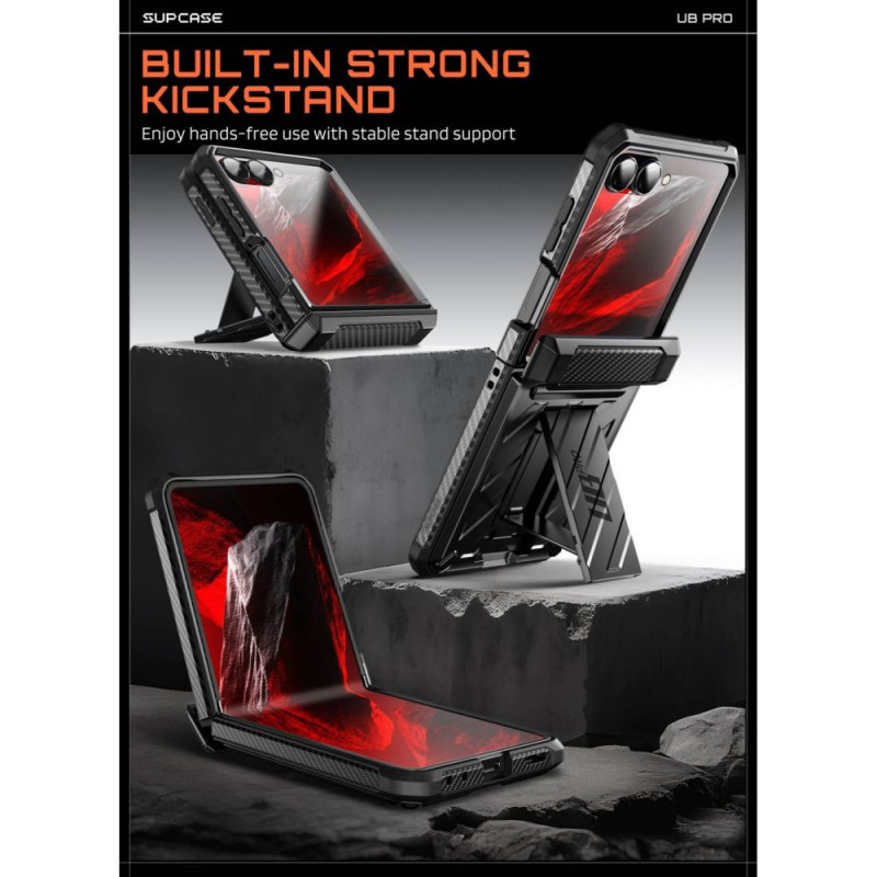 Θήκη Supcase Unicorn Beetle Pro για Samsung Galaxy Z Flip 8, μαύρη