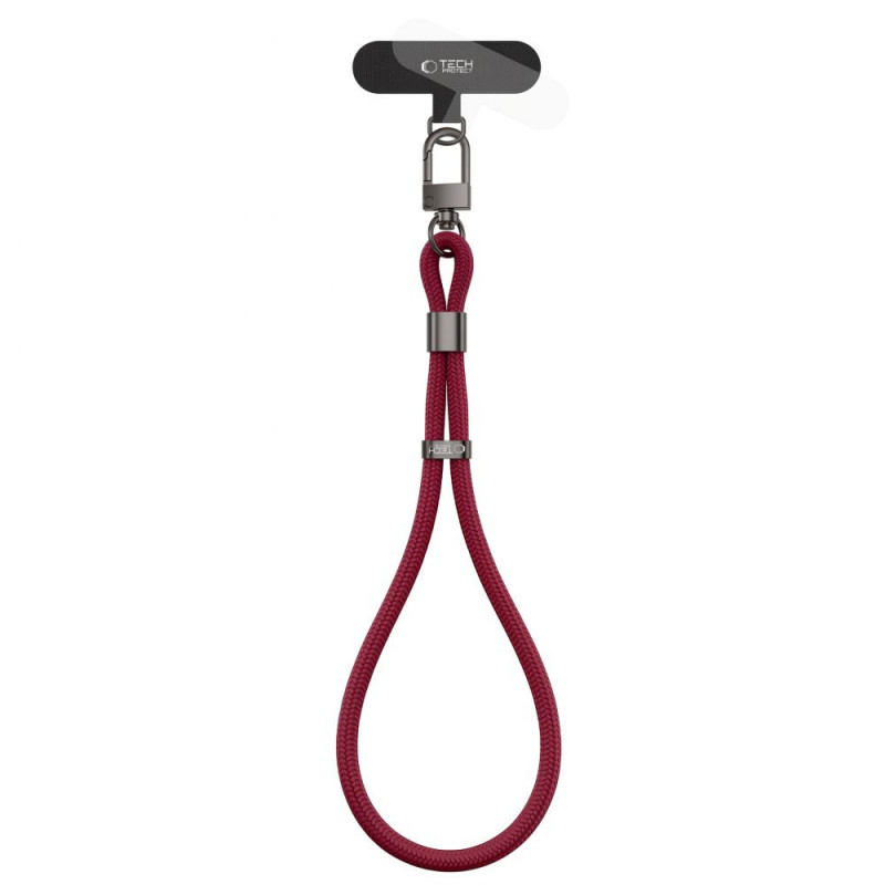 Tech-Protect C11S Rope Λουράκι Καρπού, Burgundy Wine